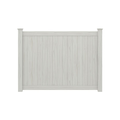 Dogwood Harbor Series - Fence Panel - 6' x 8'-Vinyl Fence Panels-ActiveYards-Weathered Aspen-FenceCenter