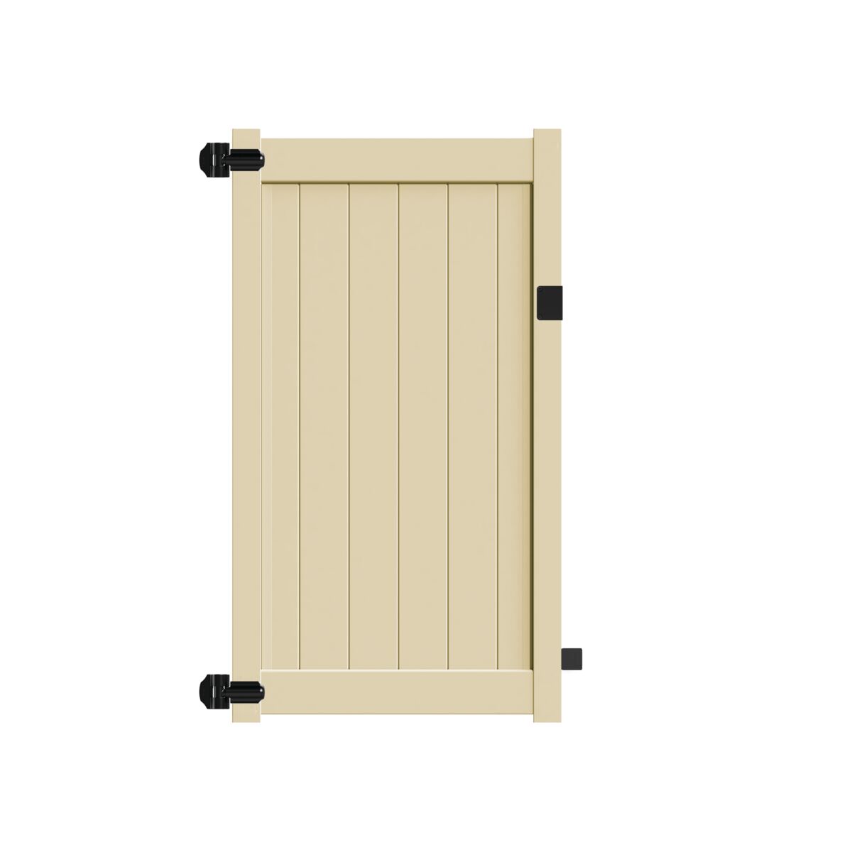 Dogwood Harbor Series - Walk Gate - 6' x 46"-Vinyl Fence Gates-ActiveYards-Sand-FenceCenter