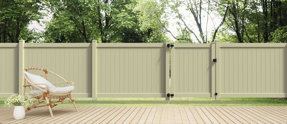 Dogwood Harbor Series - Walk Gate - 6' x 58"-Vinyl Fence Gates-ActiveYards-FenceCenter