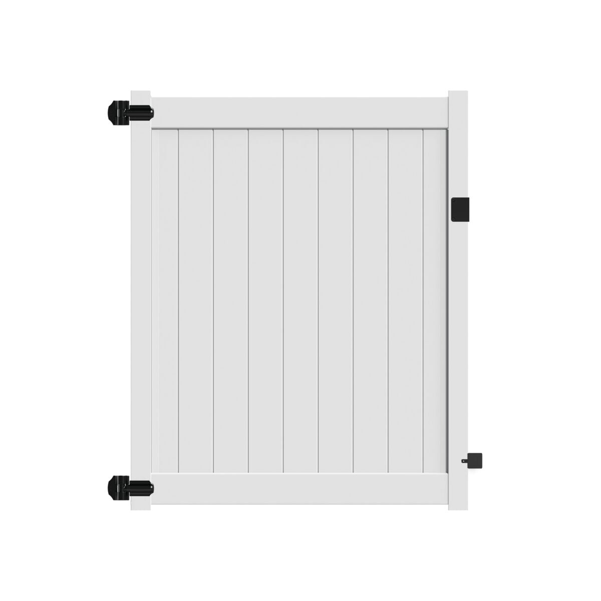 Dogwood Harbor Series - Walk Gate - 6' x 58"-Vinyl Fence Gates-ActiveYards-White-FenceCenter