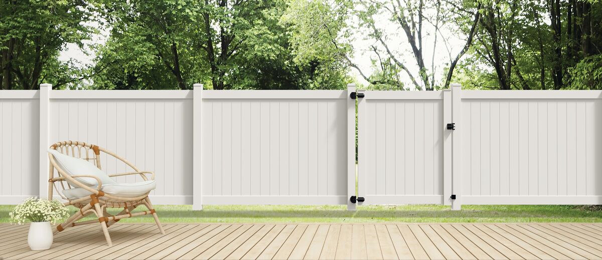 Dogwood Harbor Series - Walk Gate - 6' x 58"-Vinyl Fence Gates-ActiveYards-FenceCenter